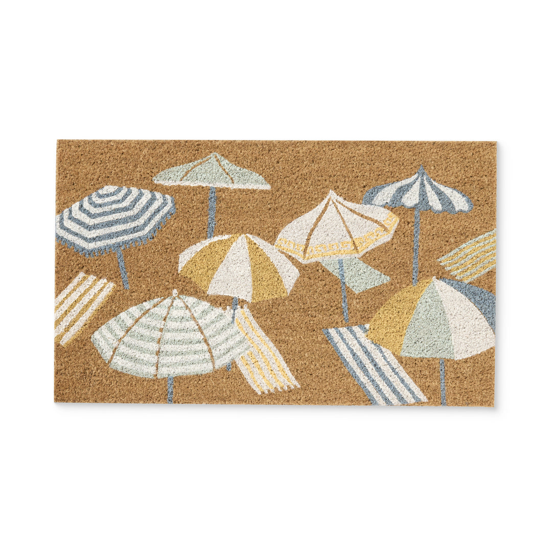 Beach Umbrella Doormat - Madras Link