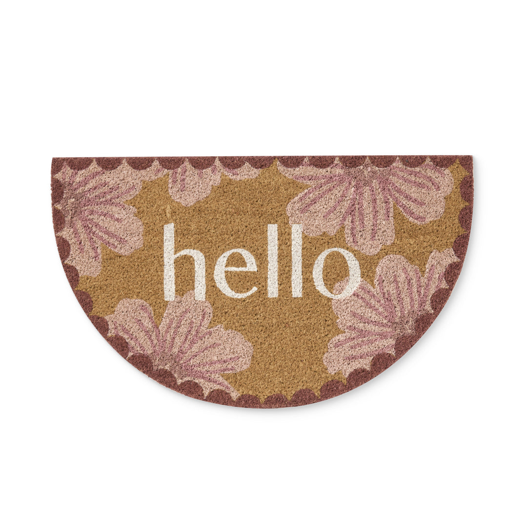 Hello Arch Doormat - Madras Link