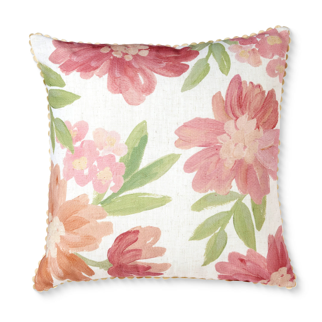 Rosie Pink Cushion - Madras Link