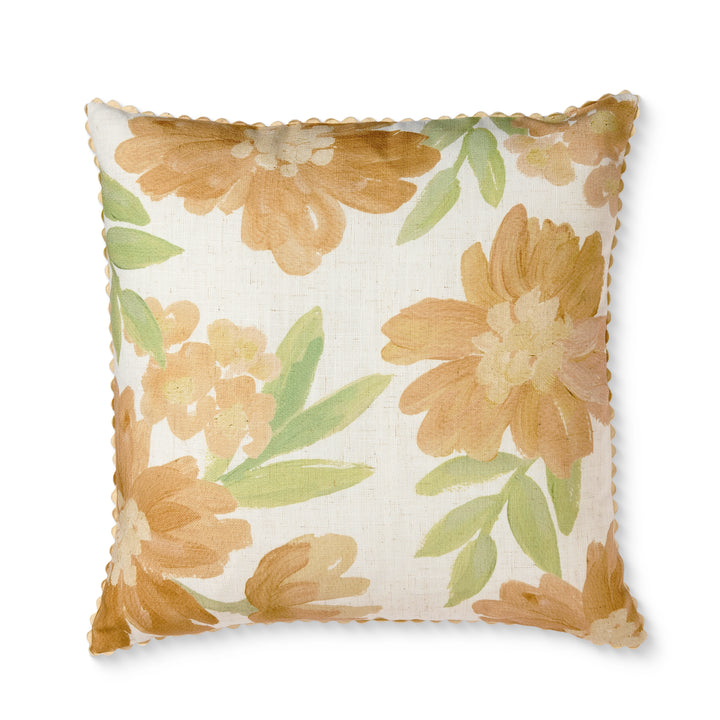 Rosie Caramel Cushion - Madras Link