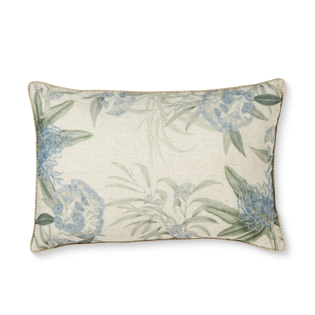 Sylvan Blue Lumbar Cushion - Madras Link