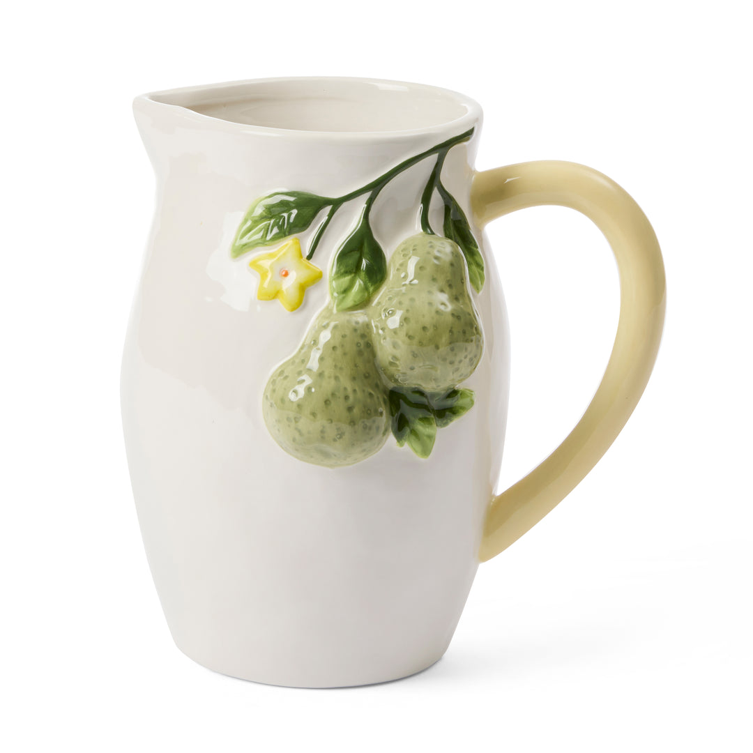 Pear Hand Painted Jug - Madras Link