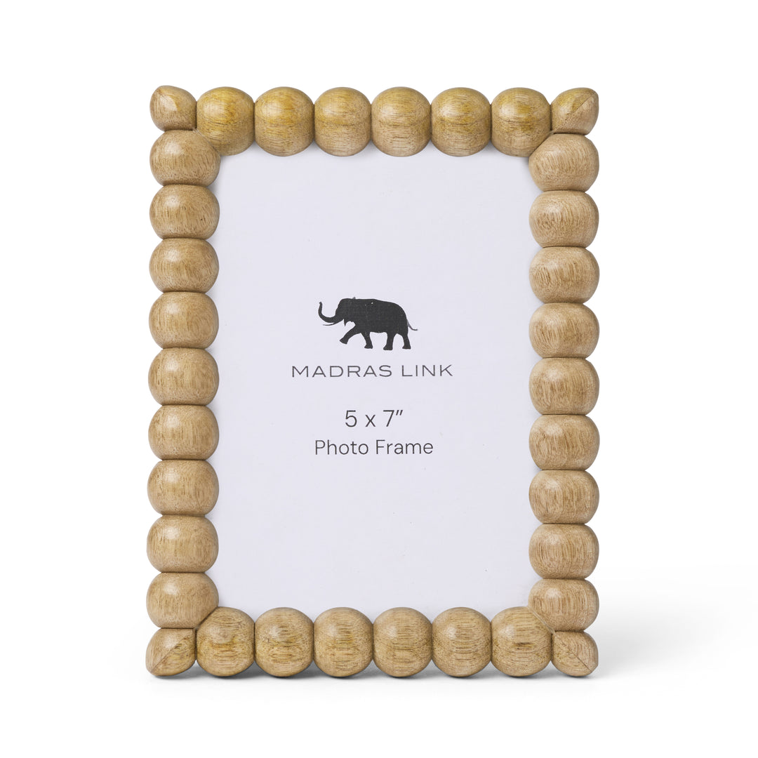 Bobbin Natural Photo Frame Large - Madras Link