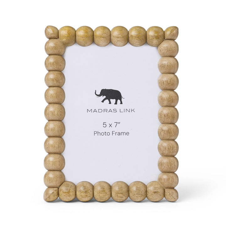 Bobbin Natural Photo Frame Large - Madras Link