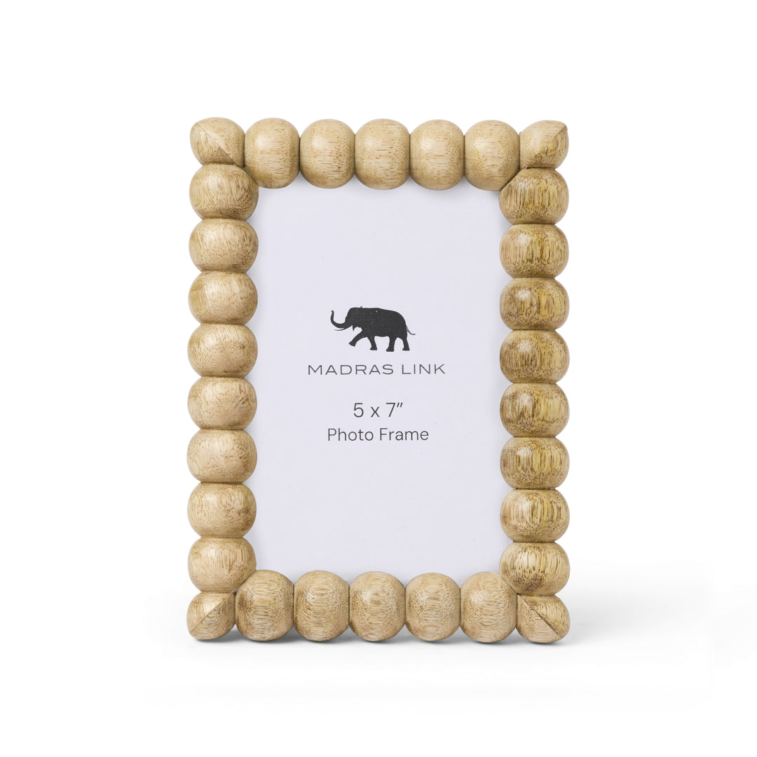 Bobbin Natural Photo Frame Small - Madras Link