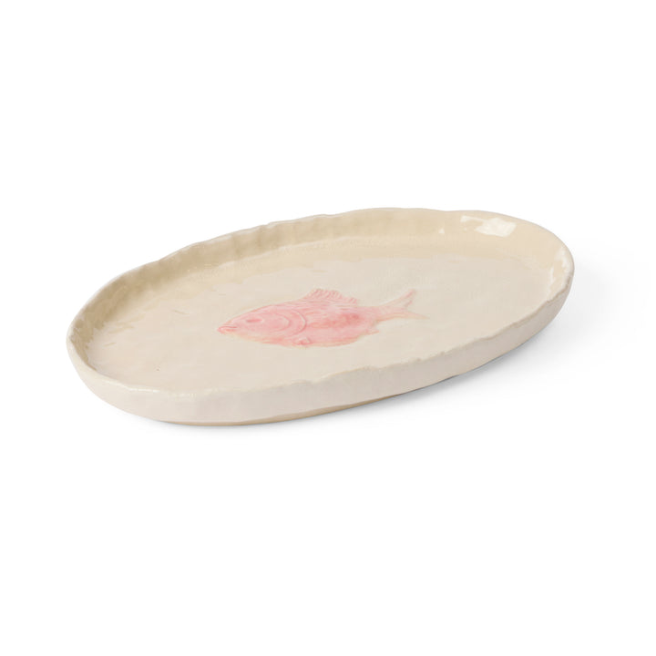 Minnow Pink Dish - Madras Link