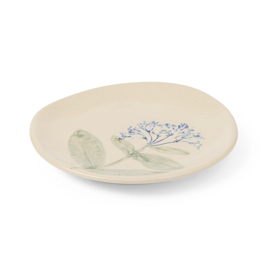 Botanical Blue Plate - Madras Link