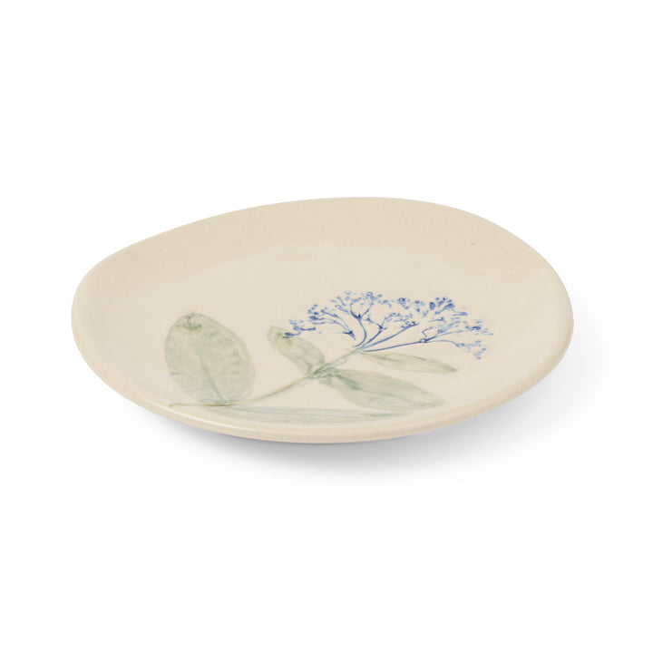 Botanical Blue Plate - Madras Link