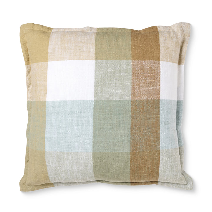 Reine Multi Check Cushion - Madras Link
