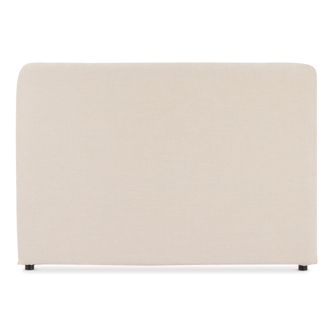 Beau Natural Slip Cover King - Madras Link