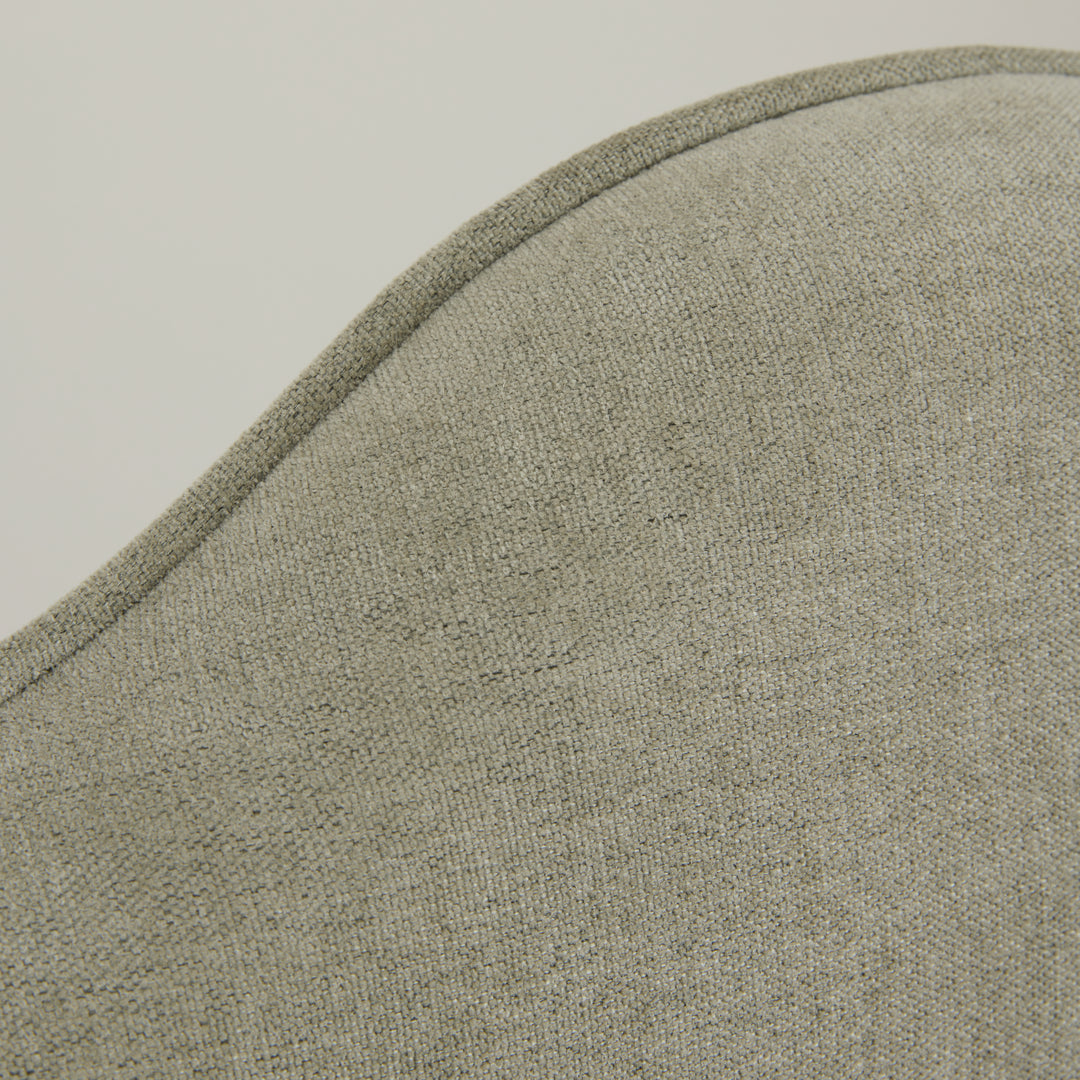 Tide Sage Green Wavy Bedhead Queen - Madras Link