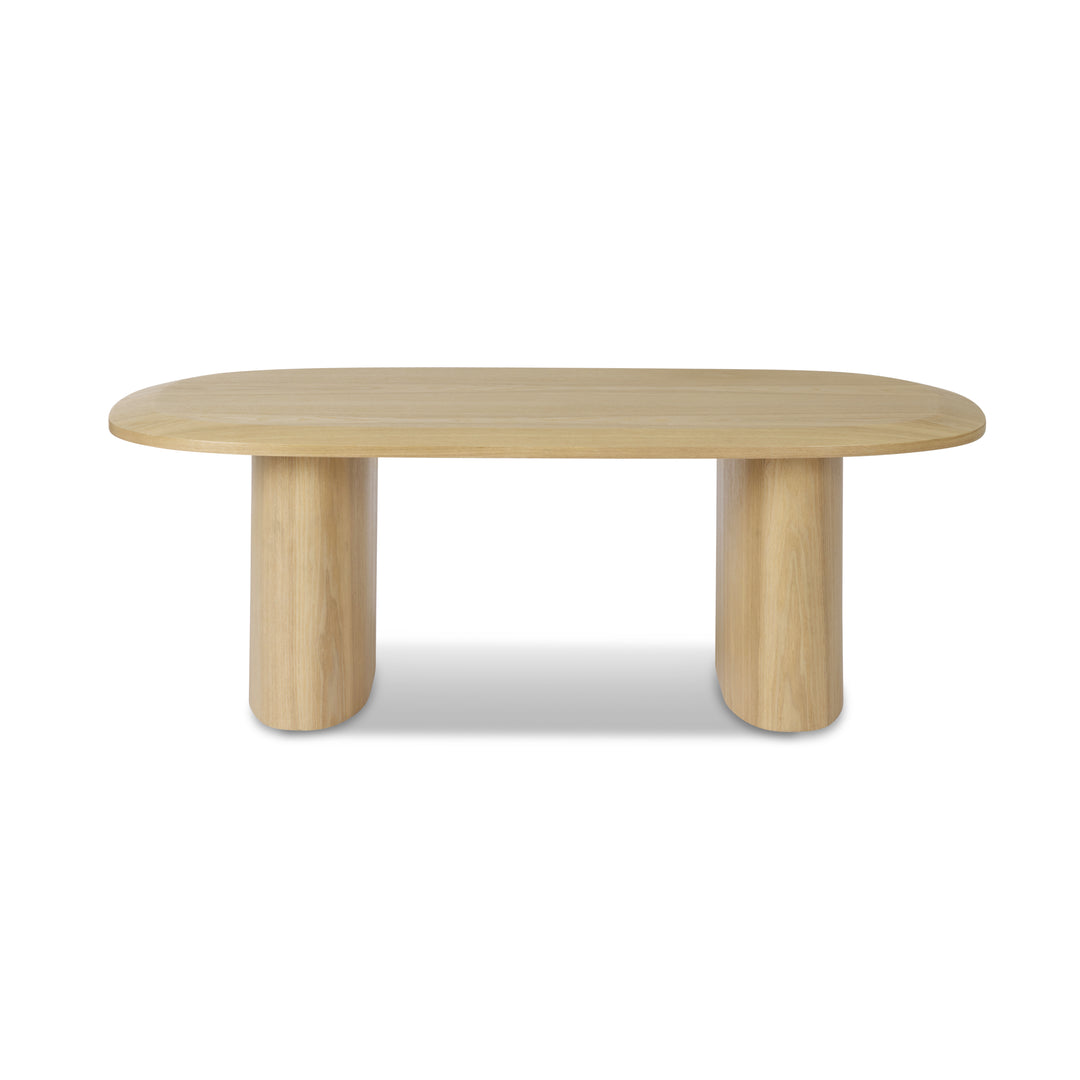 Carmine Oak Veneer Coffee Table - Madras Link