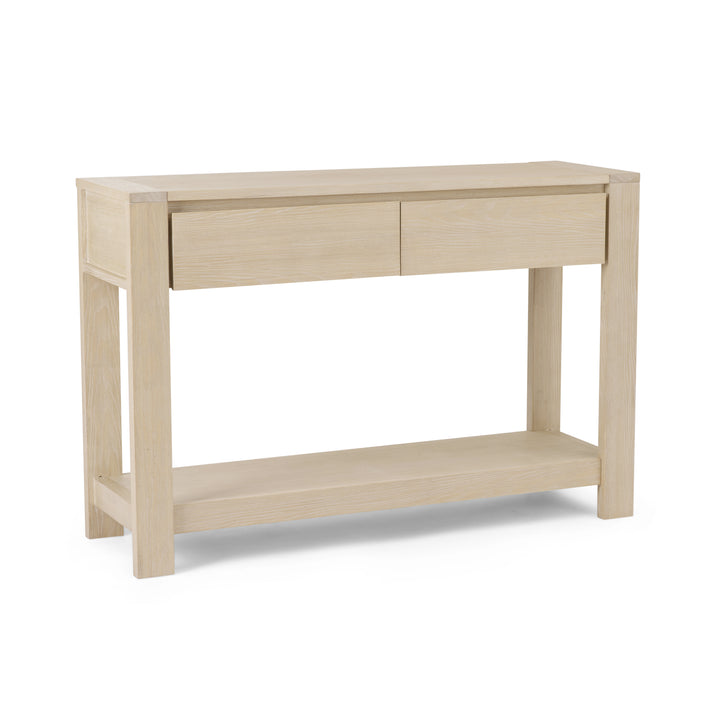 Hudson Light Wood Console Table - Madras Link