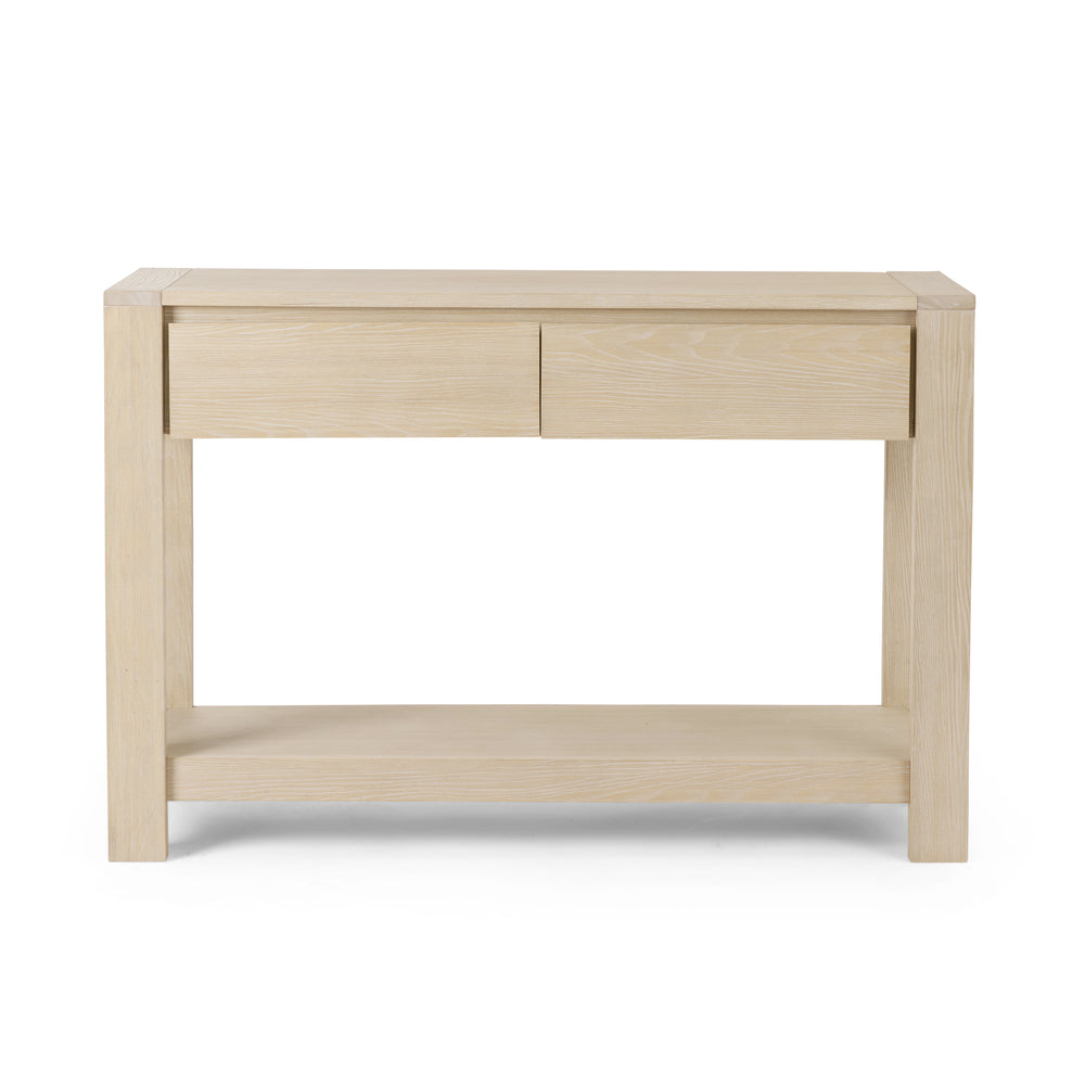Hudson Light Wood Console Table - Madras Link