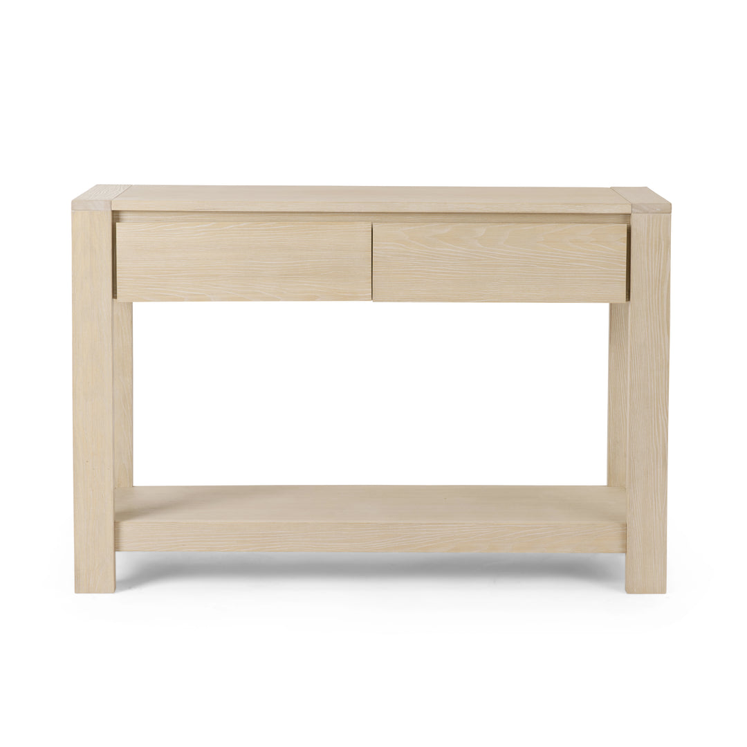 Hudson Light Wood Console Table - Madras Link