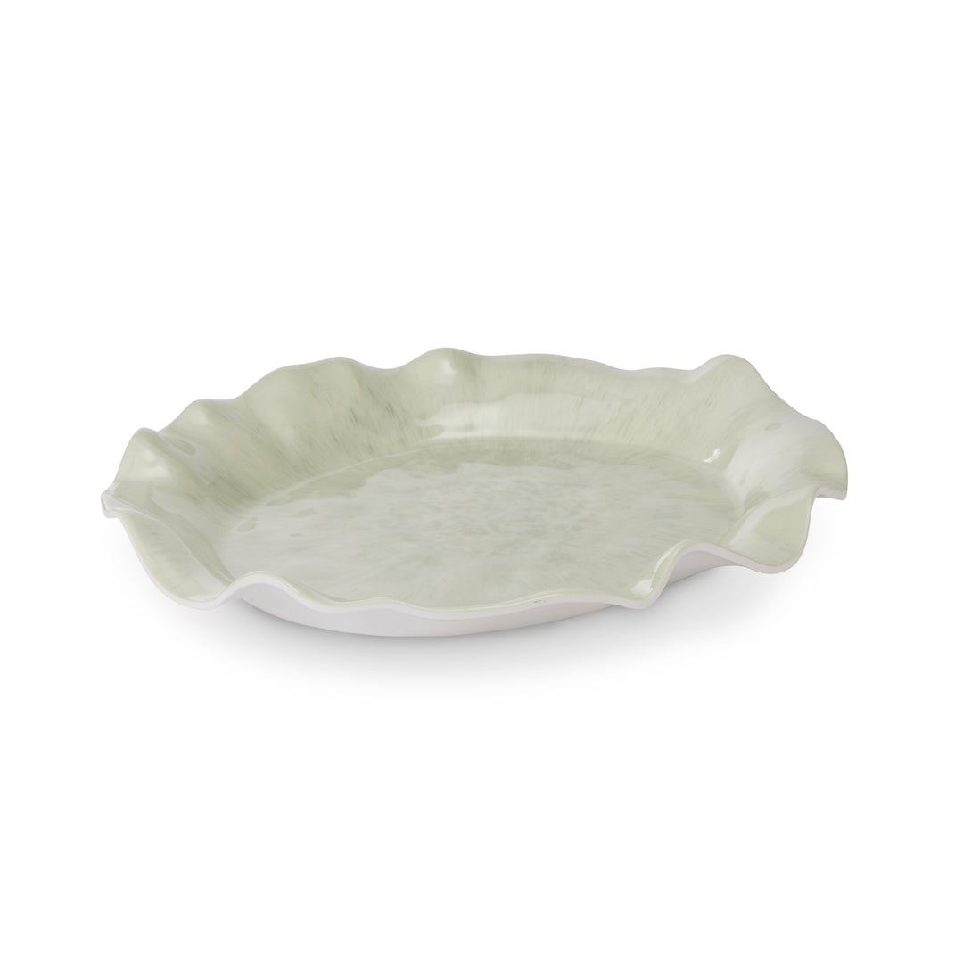 Tide Melamine Seafoam Platter - Madras Link