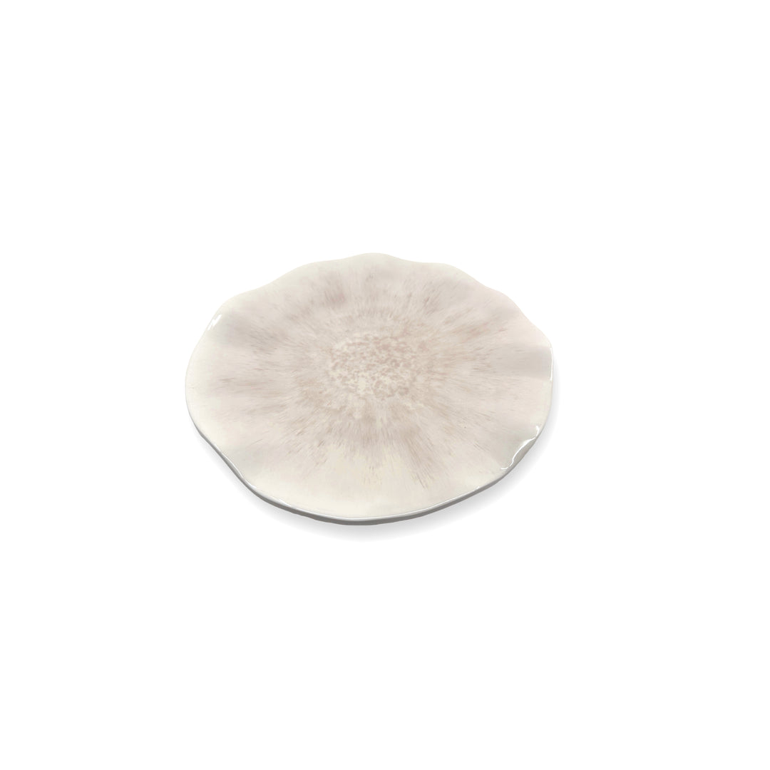 Tide Melamine Ivory Plate Small - Madras Link