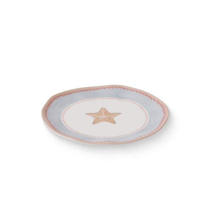 La Mer Starfish Melamine Small Plate - Madras Link