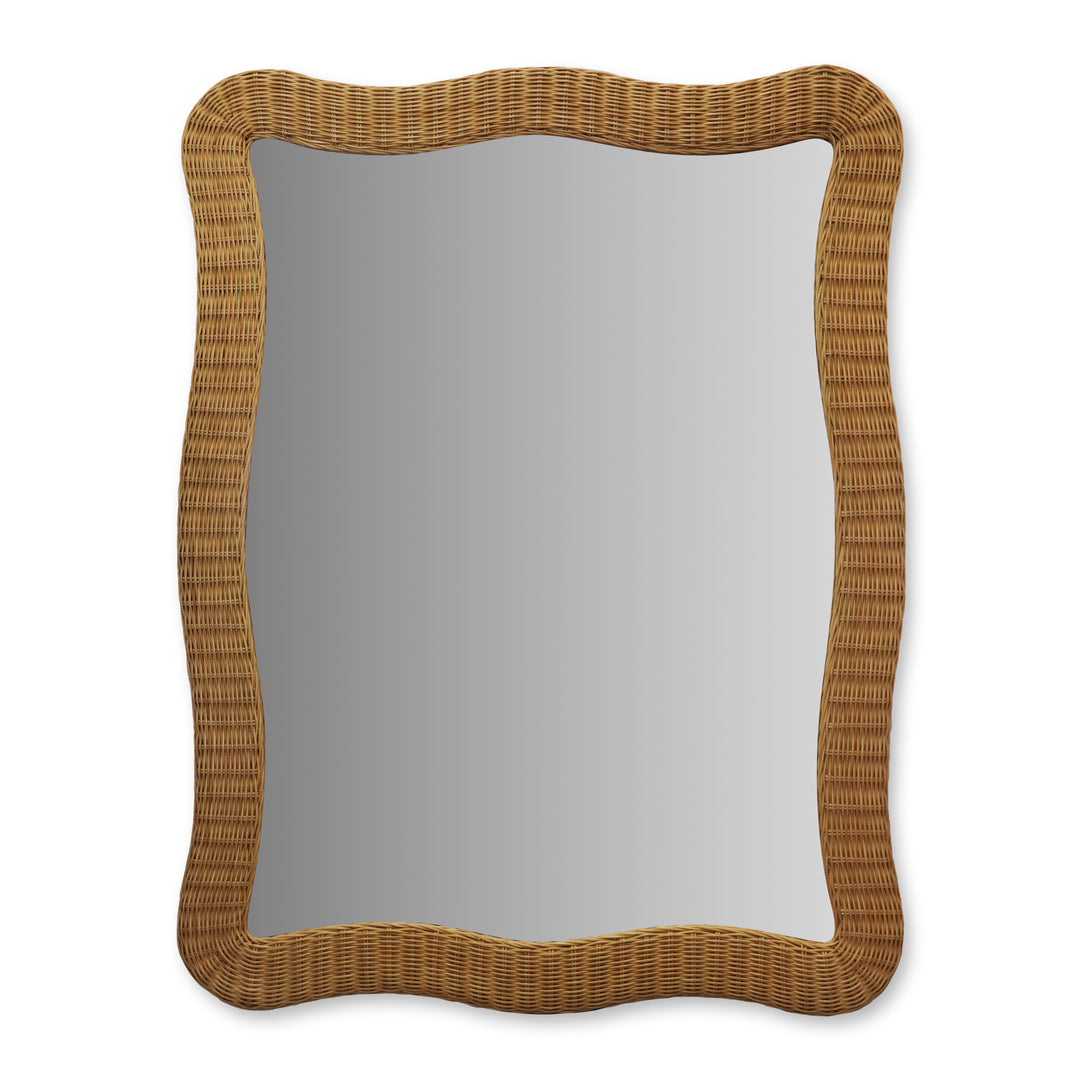 Clovelly Rattan Mirror - Madras Link