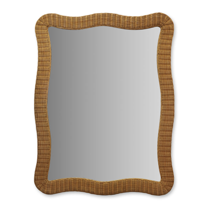 Clovelly Rattan Mirror - Madras Link