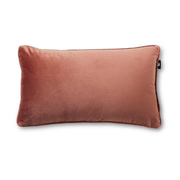 Mira Velvet Clay Lumbar Cushion - Madras Link