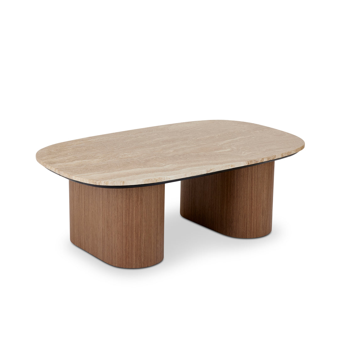 Oscar Travertine Look Coffee Table - Madras Link