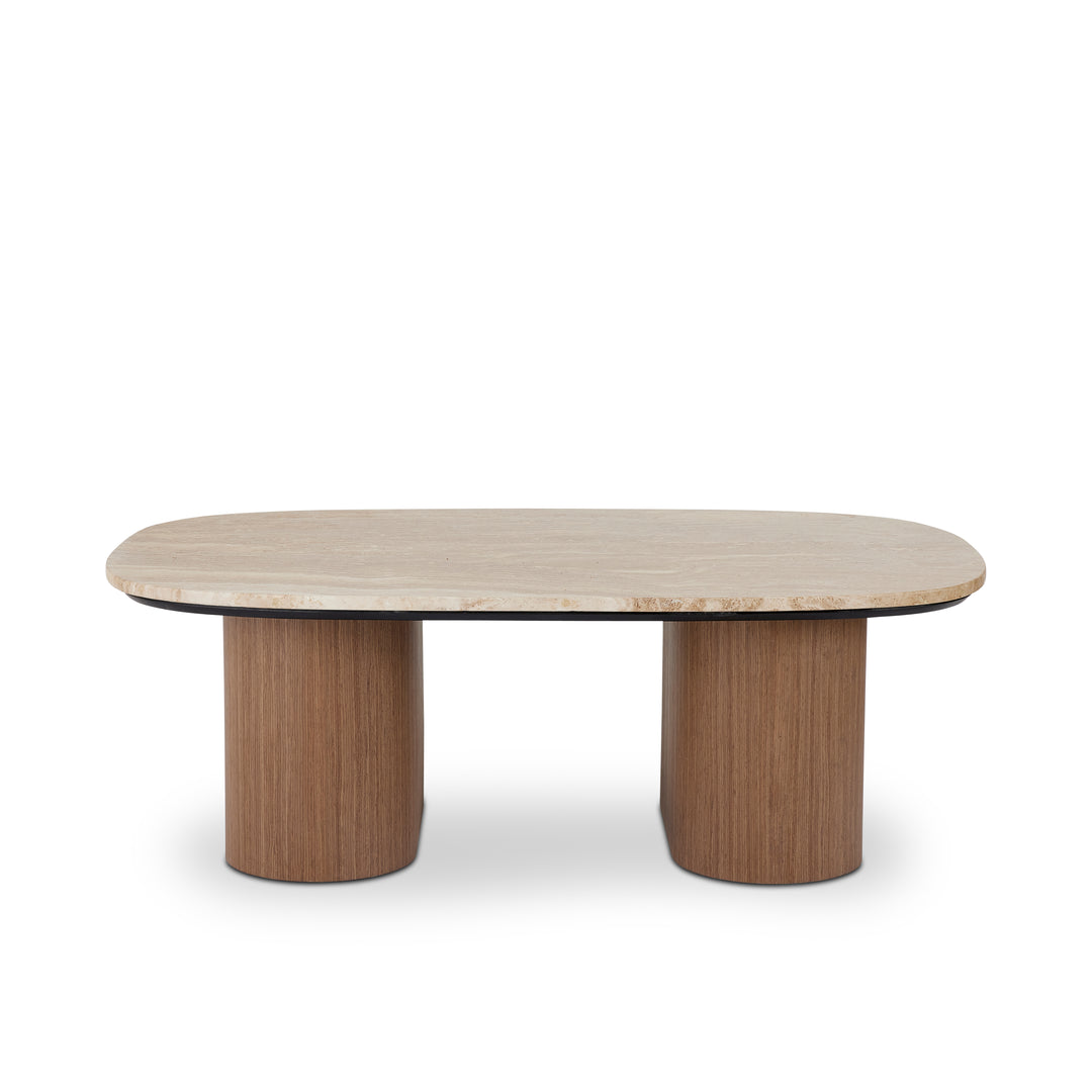 Oscar Travertine Look Coffee Table - Madras Link