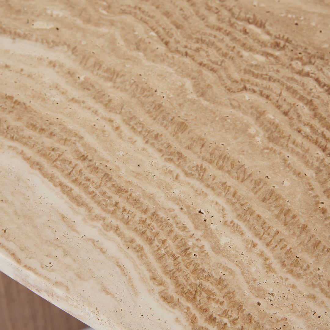 Oscar Travertine Look Coffee Table - Madras Link