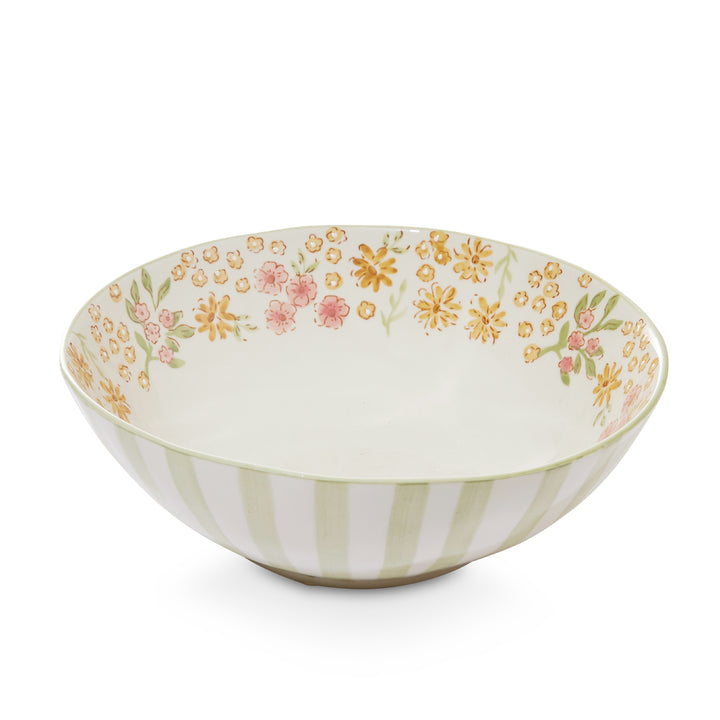 Camille Pink/Green Large Bowl - Madras Link