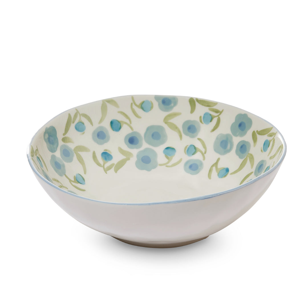 Lillian Blue/Green Large Bowl - Madras Link