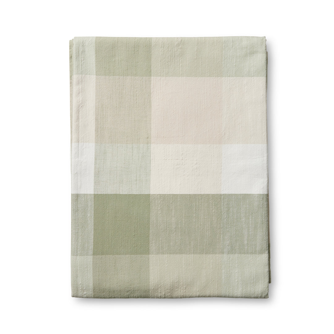 Heide Green Check Tablecloth - Madras Link