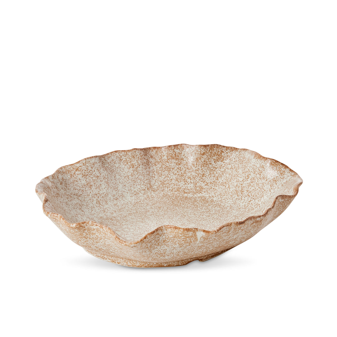 Alba Natural Glazed Decorative Plate - Madras Link