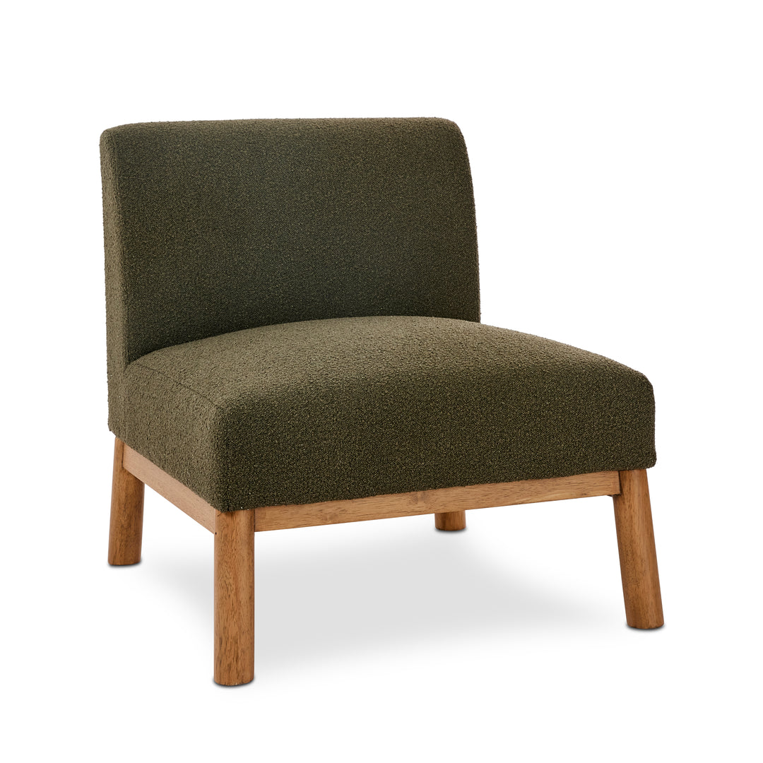 Harley Green Boucle Occasional Chair - Madras Link