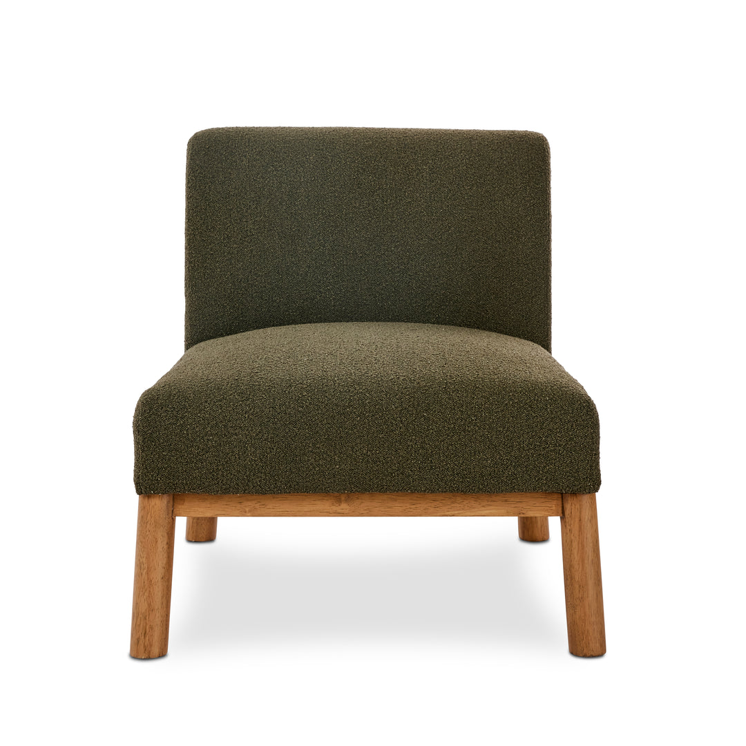 Harley Green Boucle Occasional Chair - Madras Link