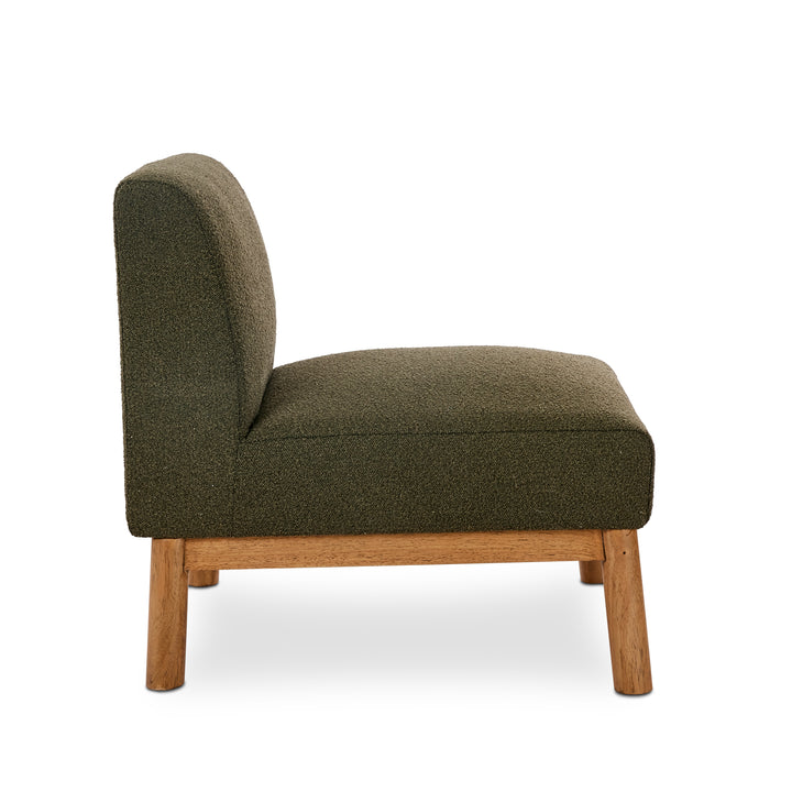 Harley Green Boucle Occasional Chair - Madras Link