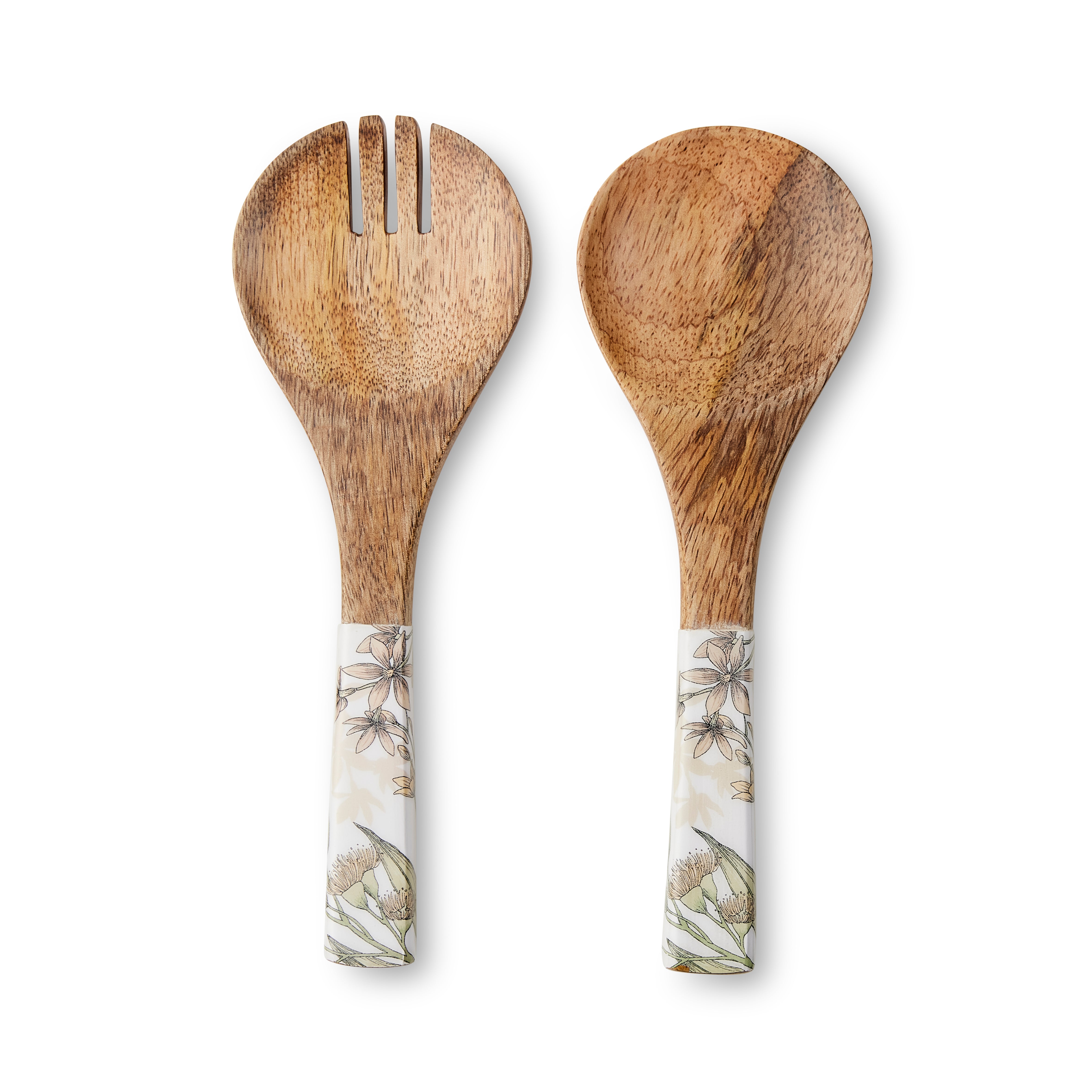 Glenelg Neutral Salad Servers | Madras Link