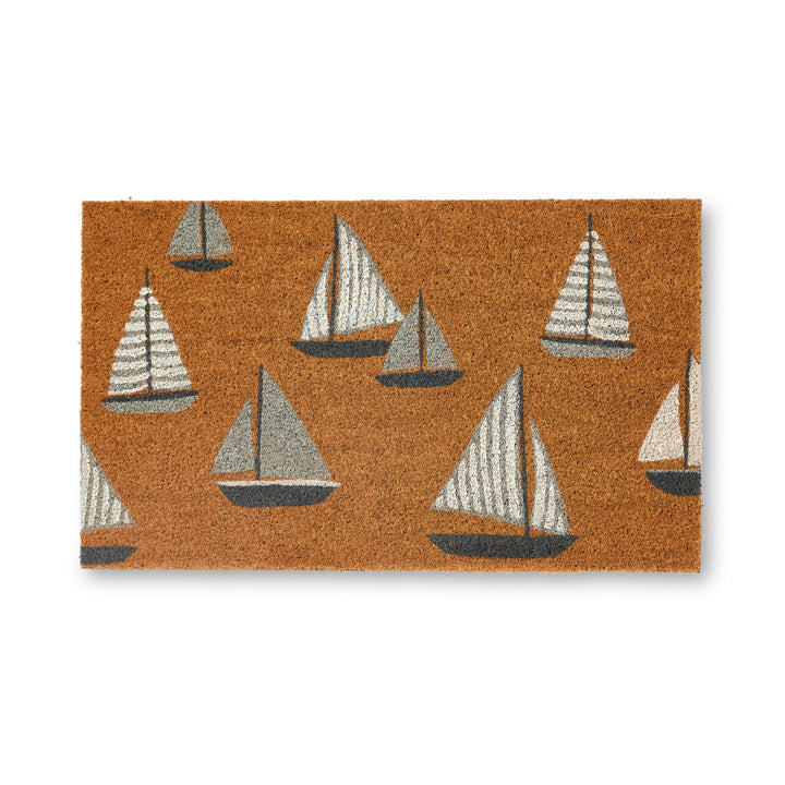 Sailing Boats Doormat - Madras Link