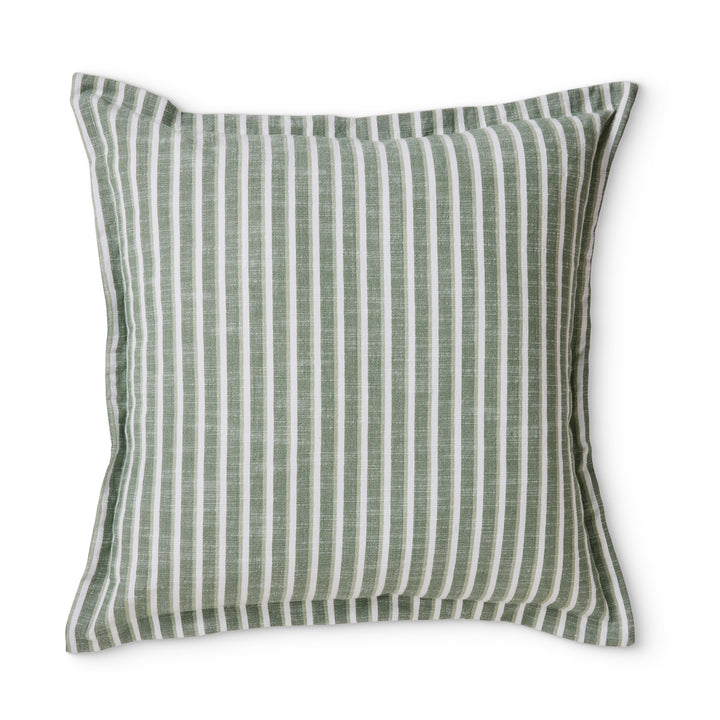 Bathurst Green Stripe Cushion