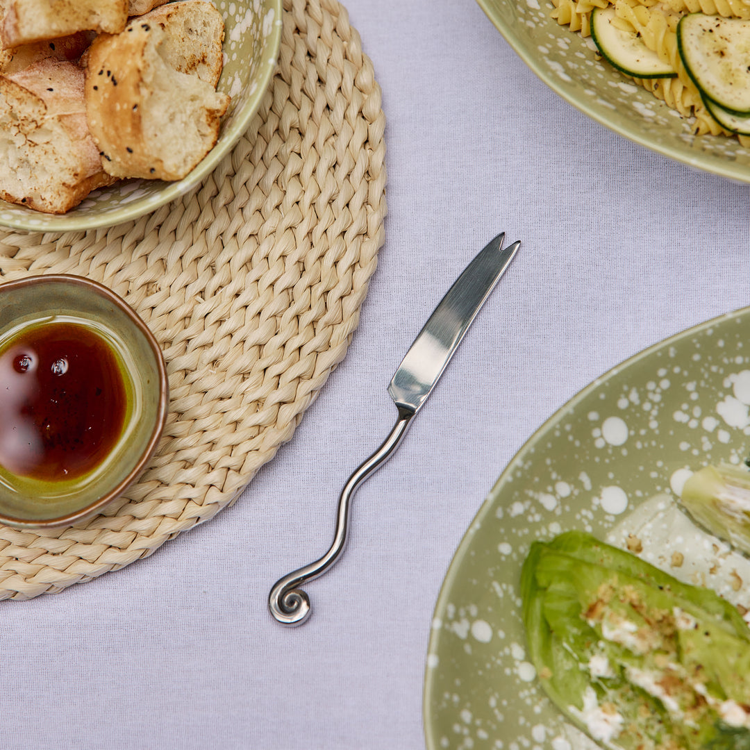 Hydra Silver Cheese Knife