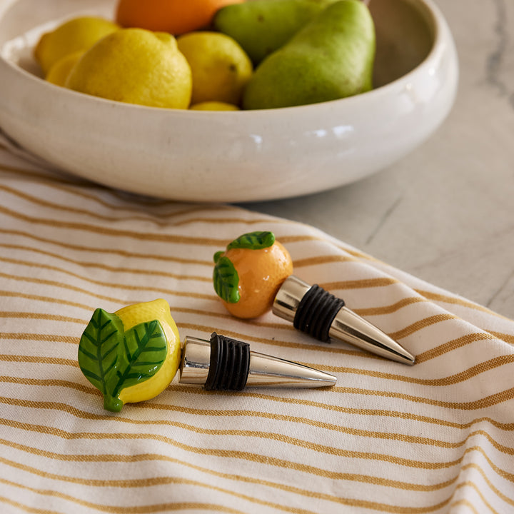 Orange Bottle Stopper