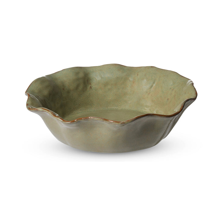 Marseille Wavy Green Bowl