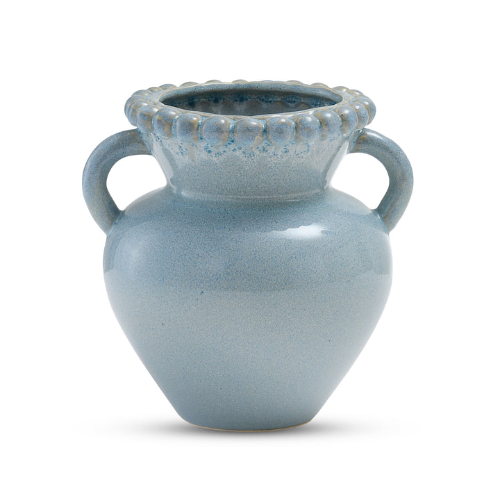 Mona Bobble Reactive Blue Vase