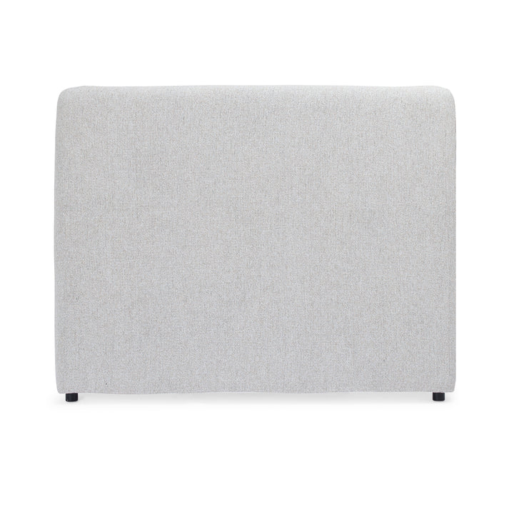 Beau Stone Melange Slip Cover Queen