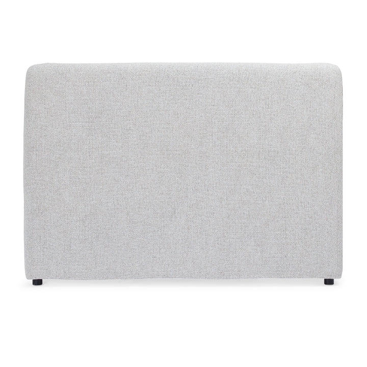 Beau Stone Melange Slip Cover King