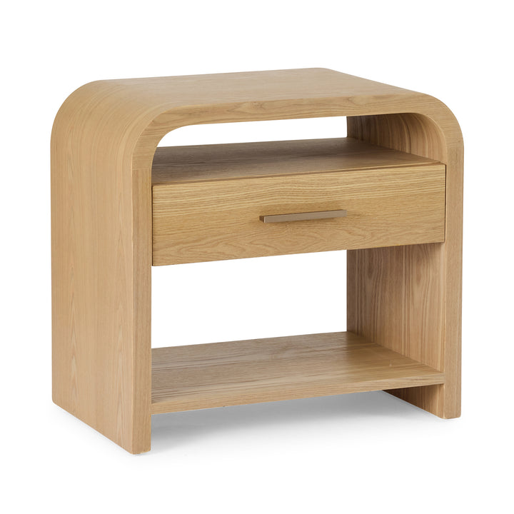 Verity Natural Bedside Table