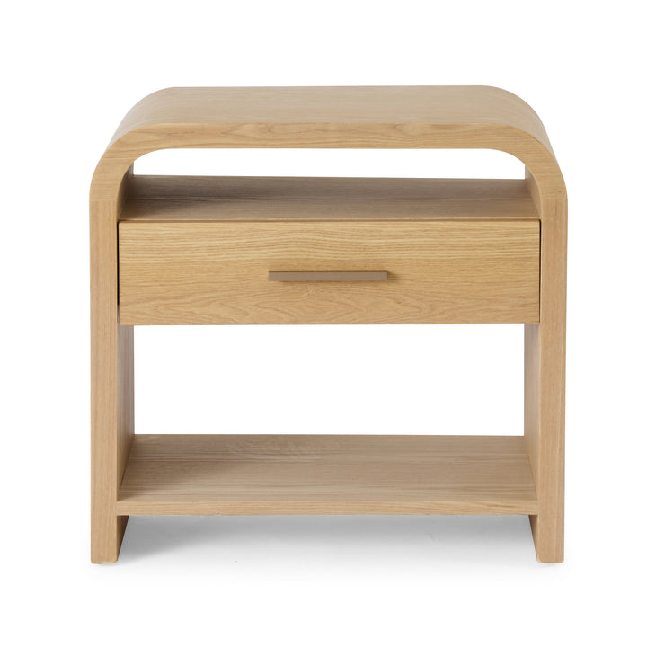 Verity Natural Bedside Table