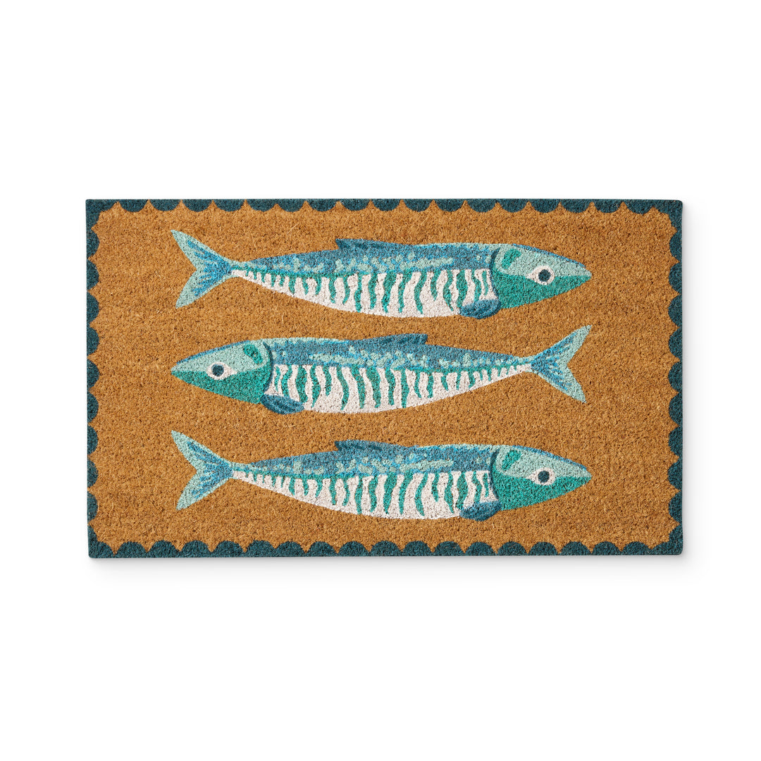 Sardines Blue Doormat