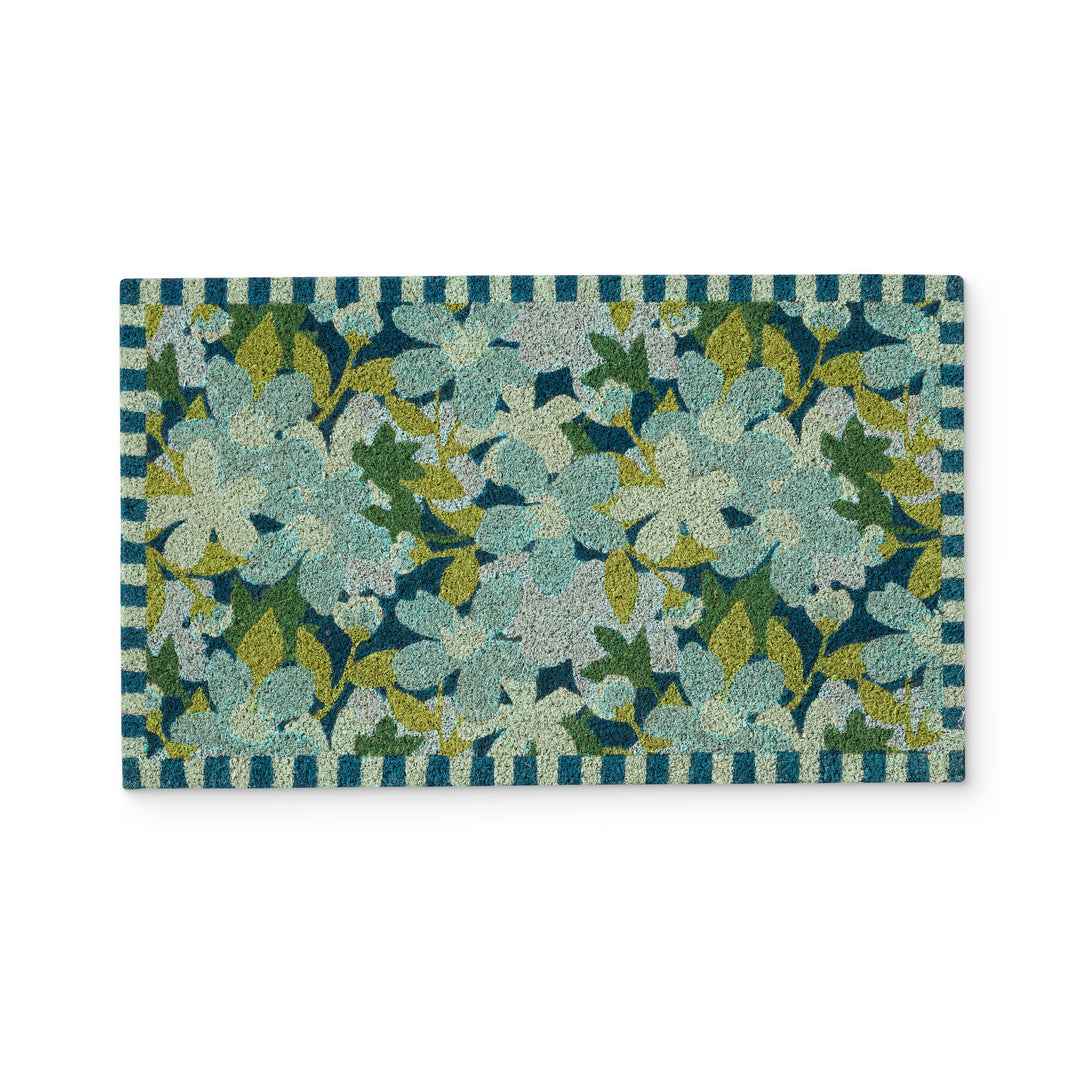 Meadow Teal Doormat