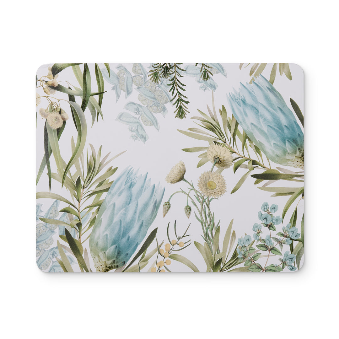 Native Garden Rectangle Hard Placemat Set of 4