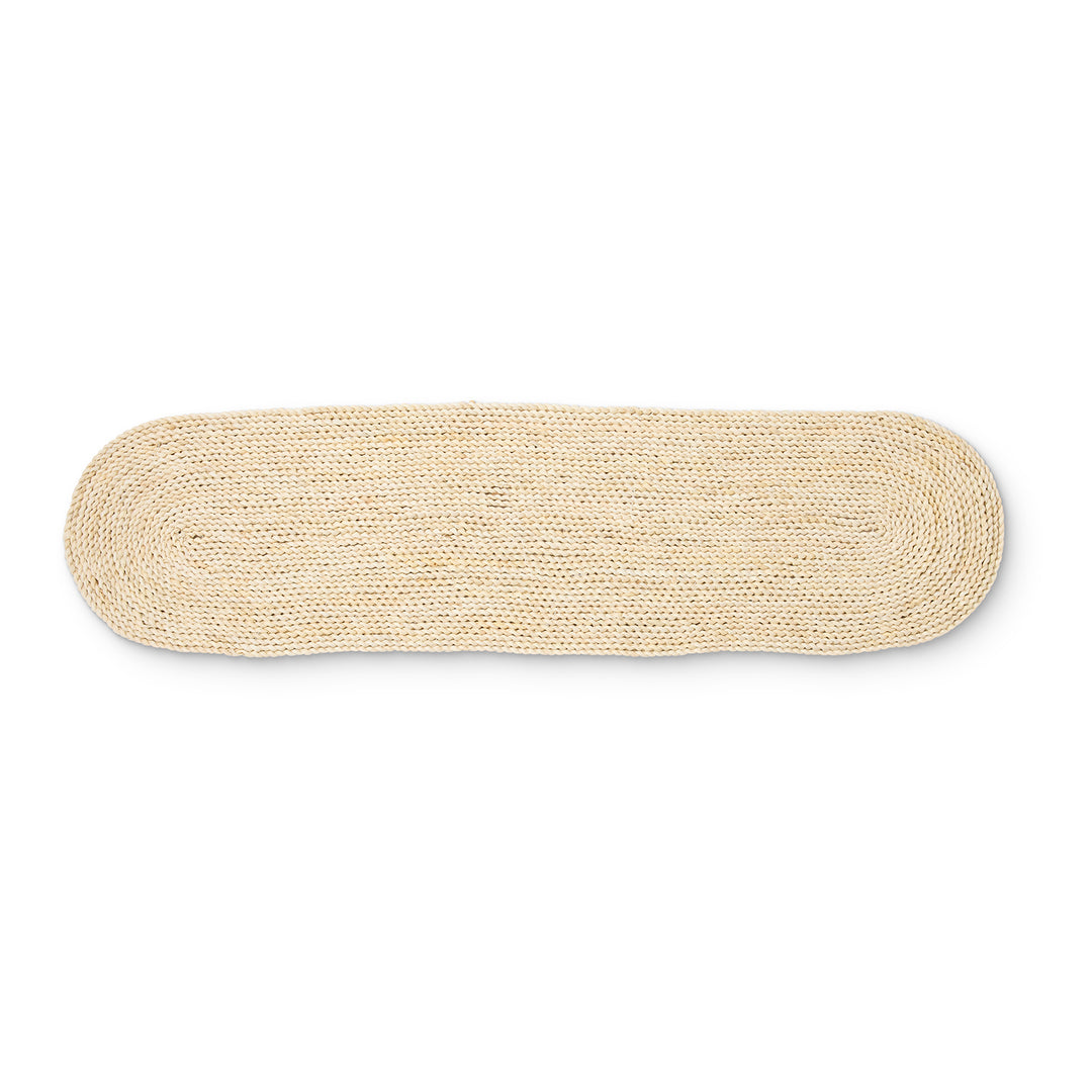 Braided Light Natural Table Runner
